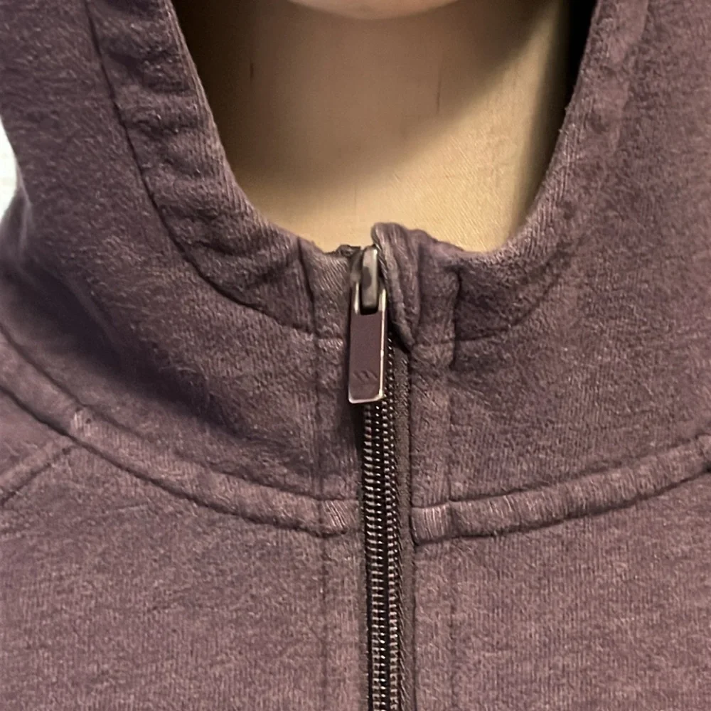 All in Motion Purple Zip Up Jacket with Hood and Pockets Girls XXL 18